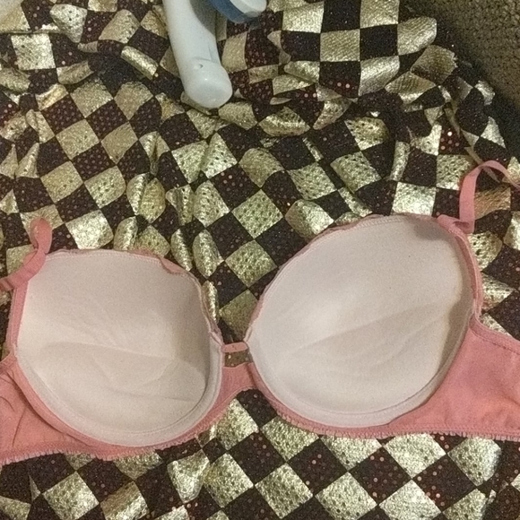 JESSICA SIMPSON Flirty Sexy Bra Pink Floral Lace - Picture 4 of 15
